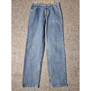 Levi's Relaxed Straight Leg Jeans Mens Blue Denim 34x34 Vintage 378
